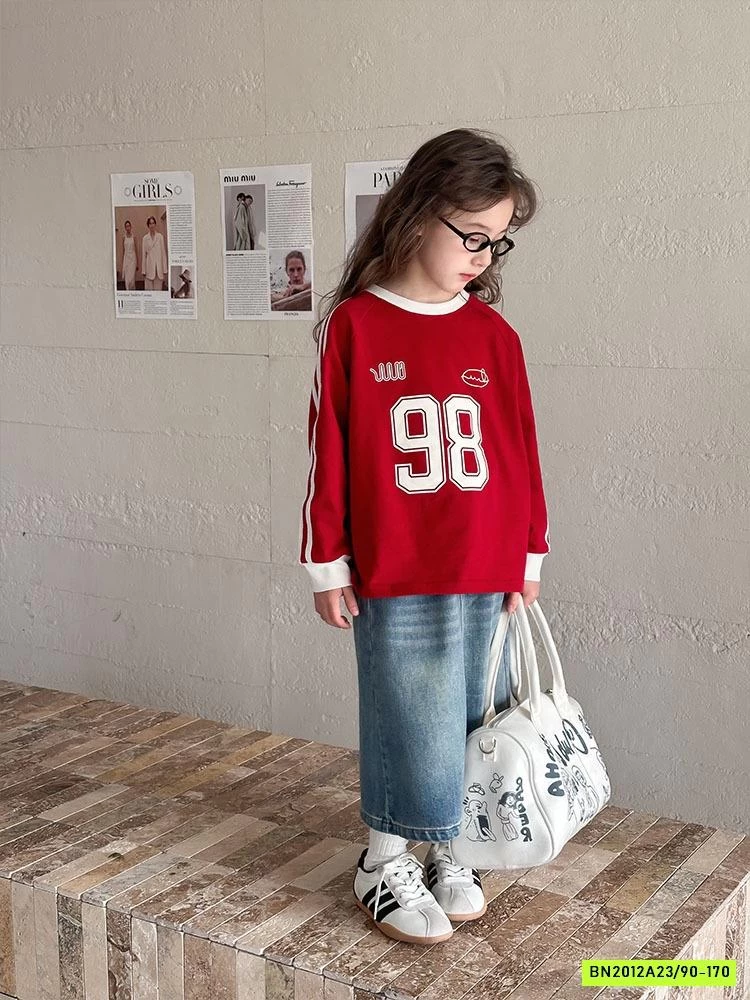 CHÂN VÁY JEANS XẺ SAU 25A042 AMBB