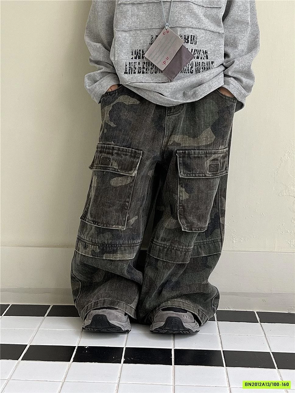 JEANS TÚI HỘP RẰN RI SNIDOLS