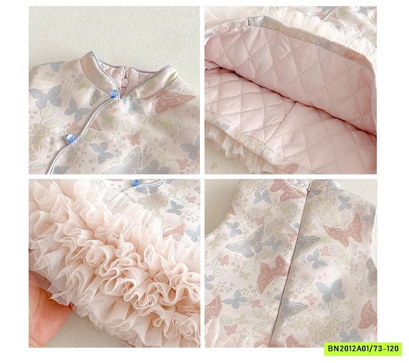 ĐẦM CỔ TRANG TRẦN TRÁM HỒNG