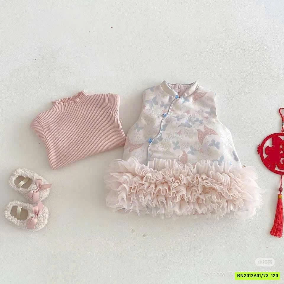 ĐẦM CỔ TRANG TRẦN TRÁM HỒNG