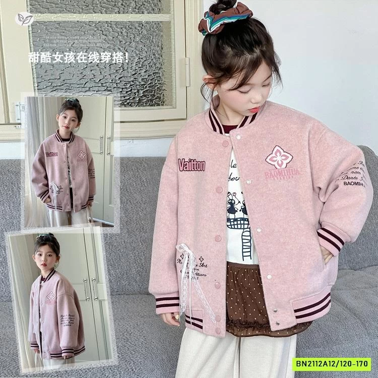 KHOÁC BOMBER HỒNG TRẦN BÔNG SZ ĐẠI