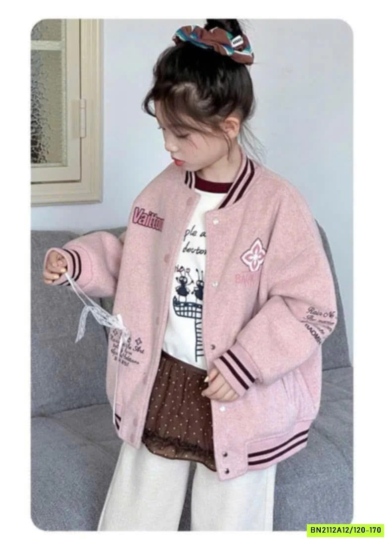 KHOÁC BOMBER HỒNG TRẦN BÔNG SZ ĐẠI