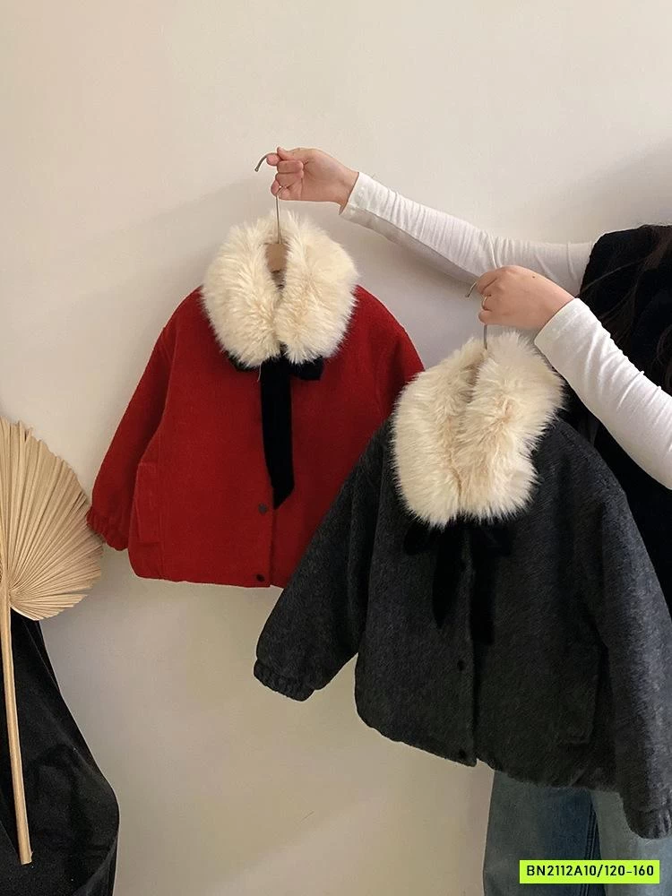 KHOÁC DẠ LÔNG CỪU MIX QUẦN NỈ SUÔNG