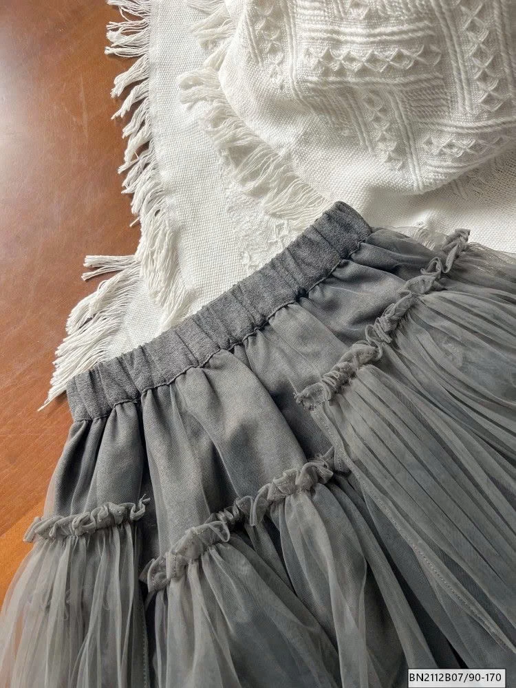 CHÂN VÁY ĐUÔI CÁ XÁM AMBB  25H010