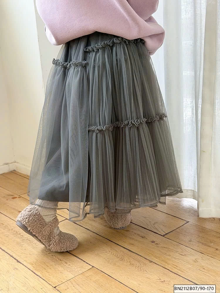 CHÂN VÁY ĐUÔI CÁ XÁM AMBB 25H010