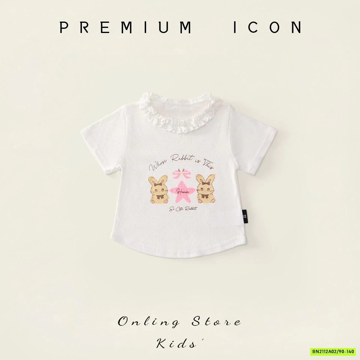 ÁO THUN THỎ VIỀN BÈO PREMIUM