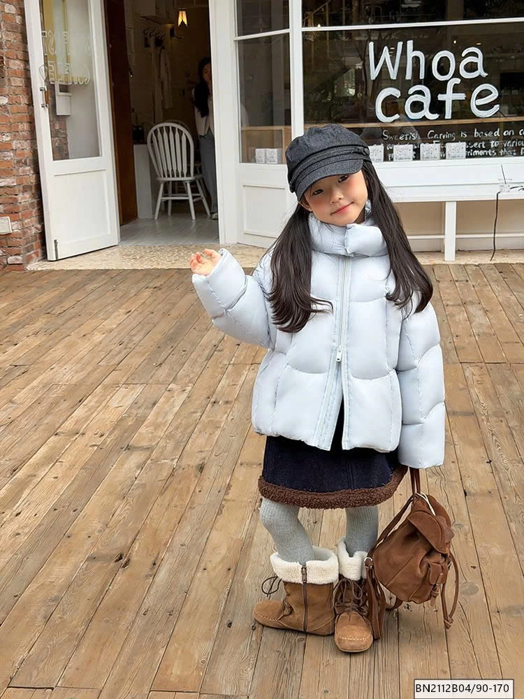 CHÂN VÁY DENIM LÓT LÔNG CỪU MÙA ĐÔNG AMBB  25K009