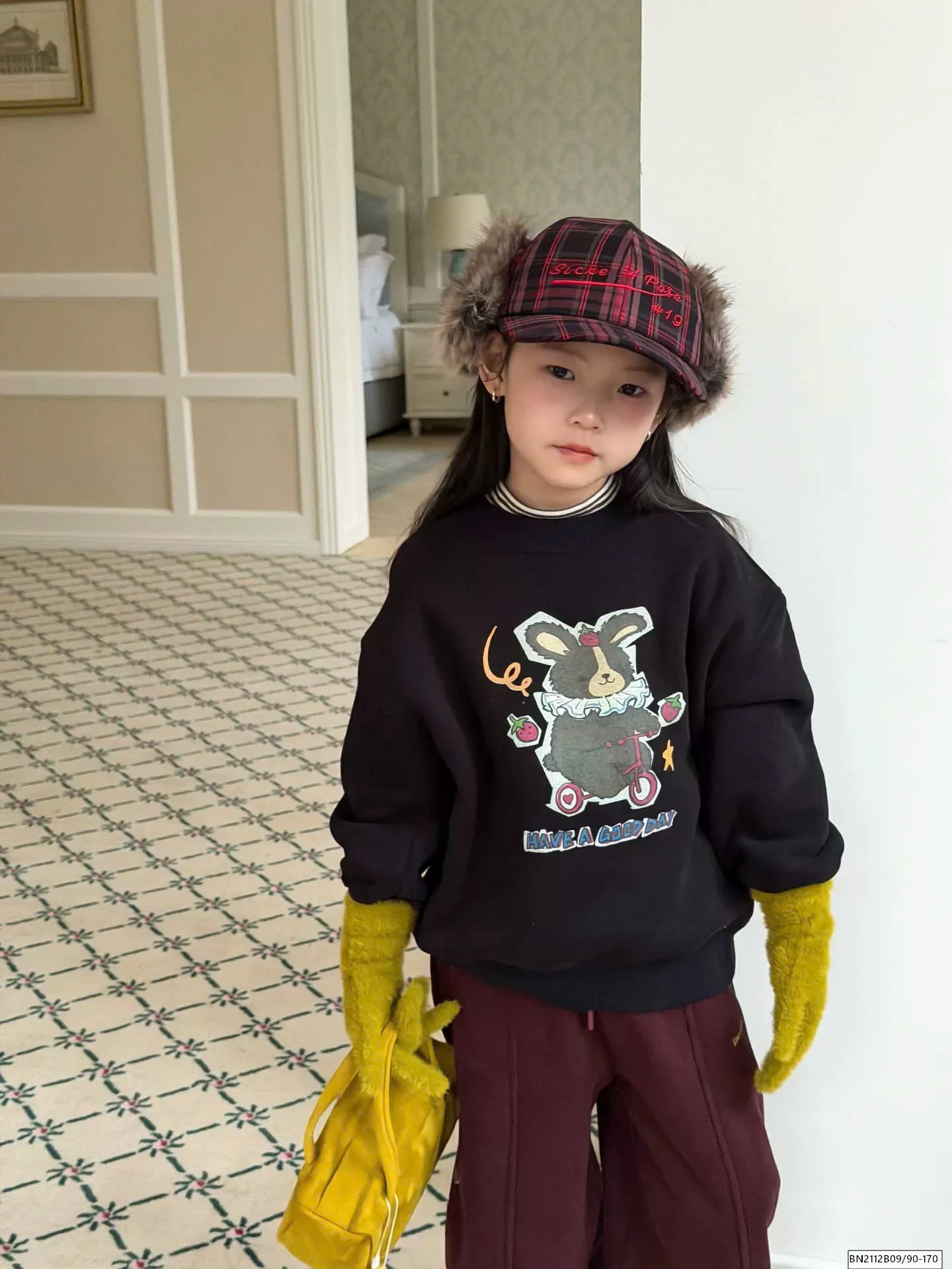 ÁO NỈ LÓT NHUNG AMBB  25H166