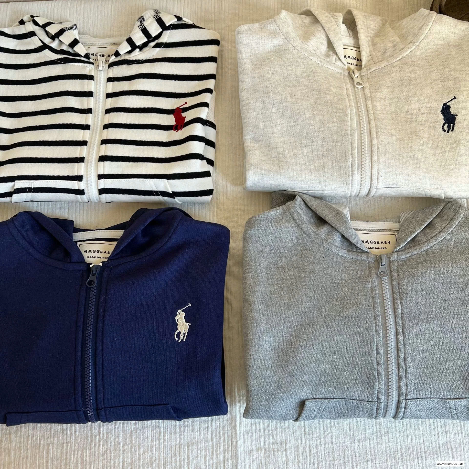 KHOÁC COTTON LIỀN MŨ