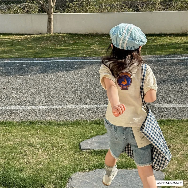 ÁO THUN XƯỚC IN CHỮ ADBABY