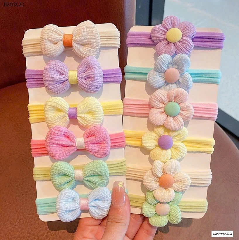 SÉT 12 DÂY BUỘC TÓC