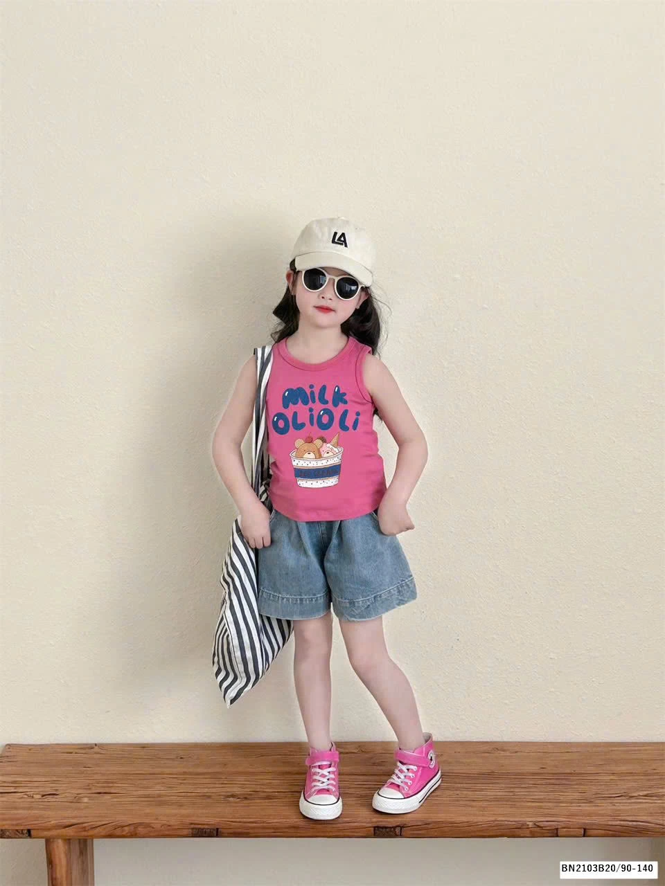 SÉT ÁO SÁT NÁCH MIX QUẦN ĐÙI JEAN