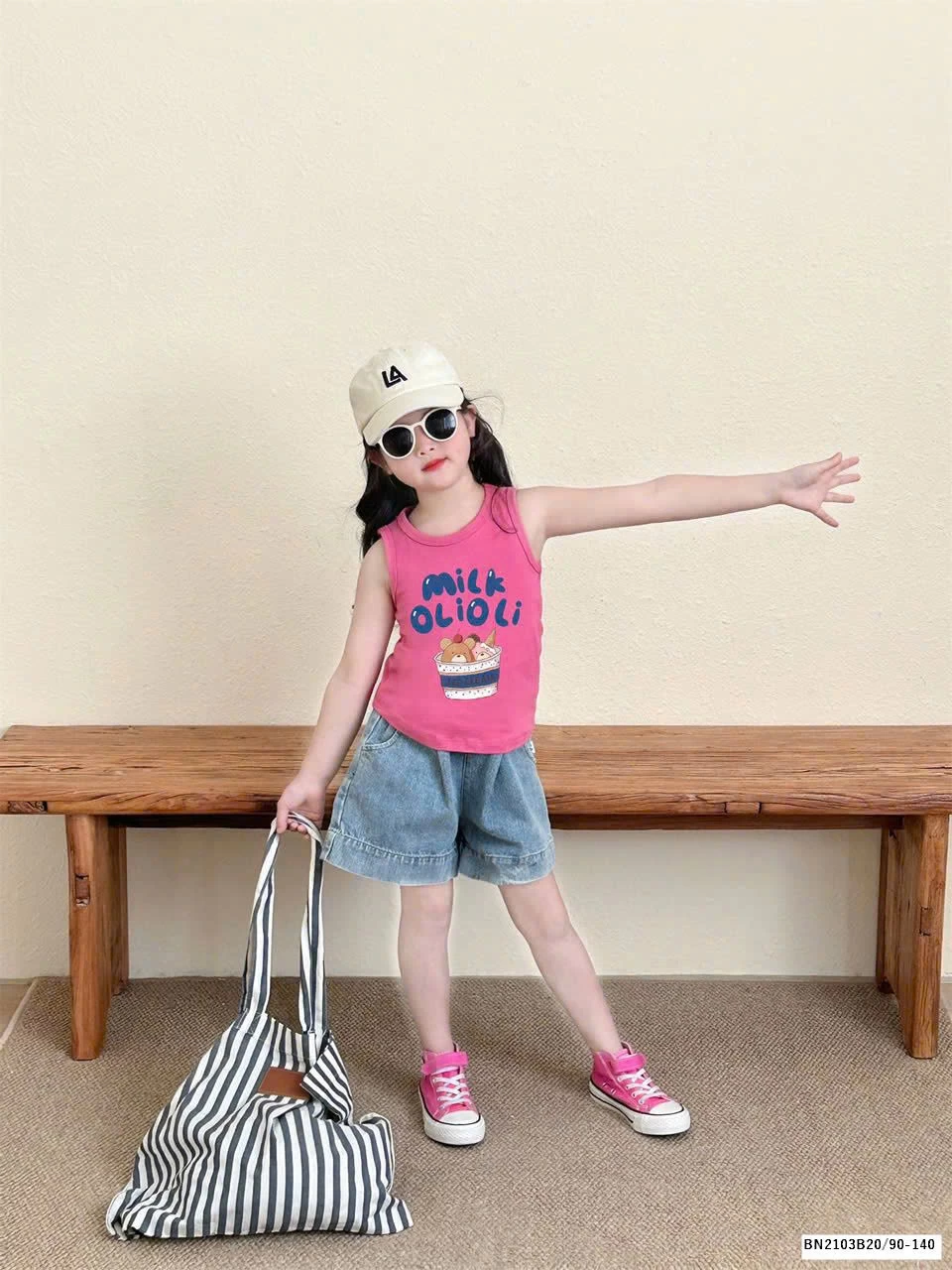 SÉT ÁO SÁT NÁCH MIX QUẦN ĐÙI JEAN