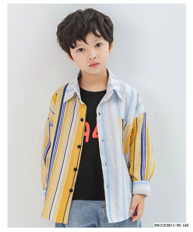 ÁO SƠ MI KẺ BÉ TRAI