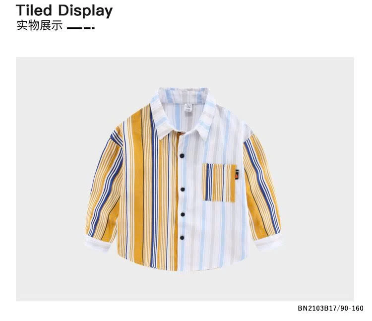 ÁO SƠ MI KẺ BÉ TRAI