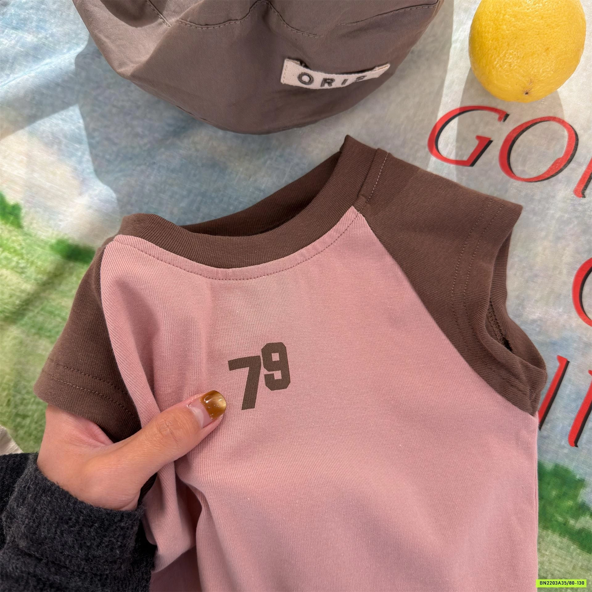 ÁO THUN TAY HẾN PHỐI MÀU SỐ 79 ADBABY