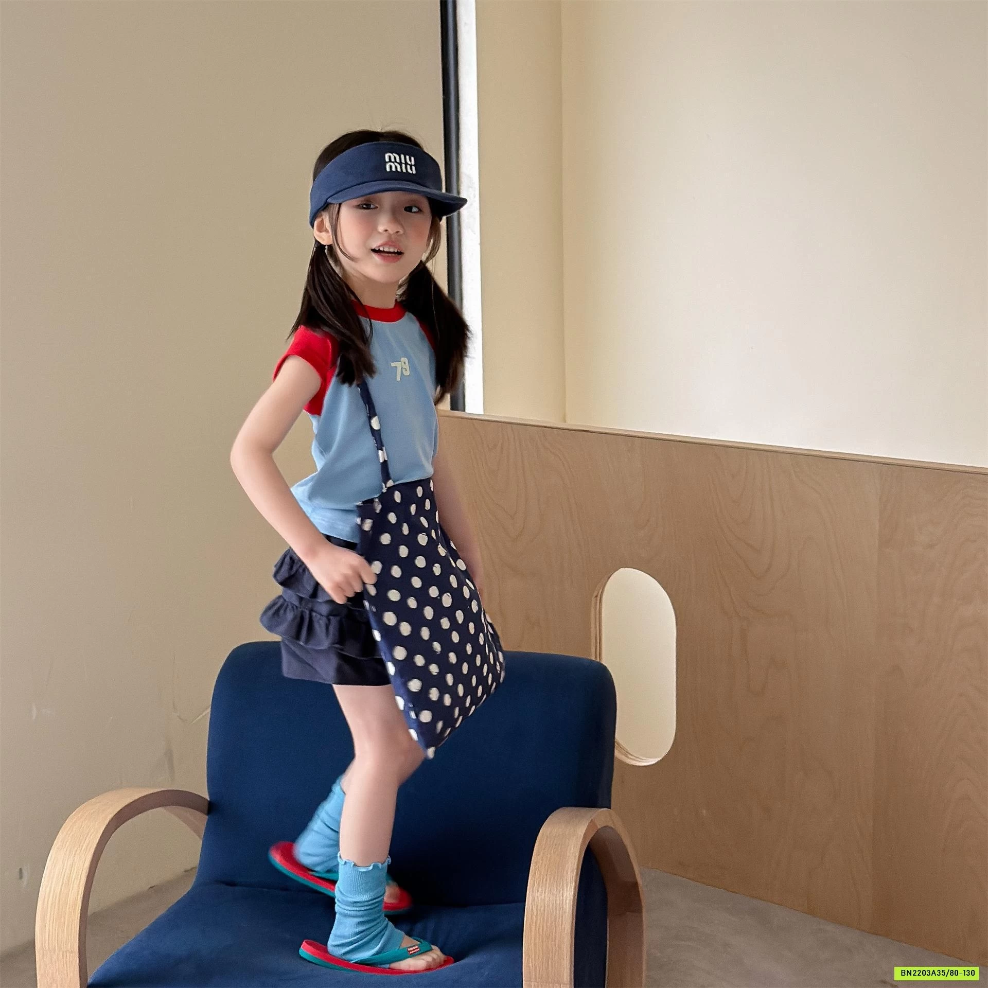 ÁO THUN TAY HẾN PHỐI MÀU SỐ 79 ADBABY