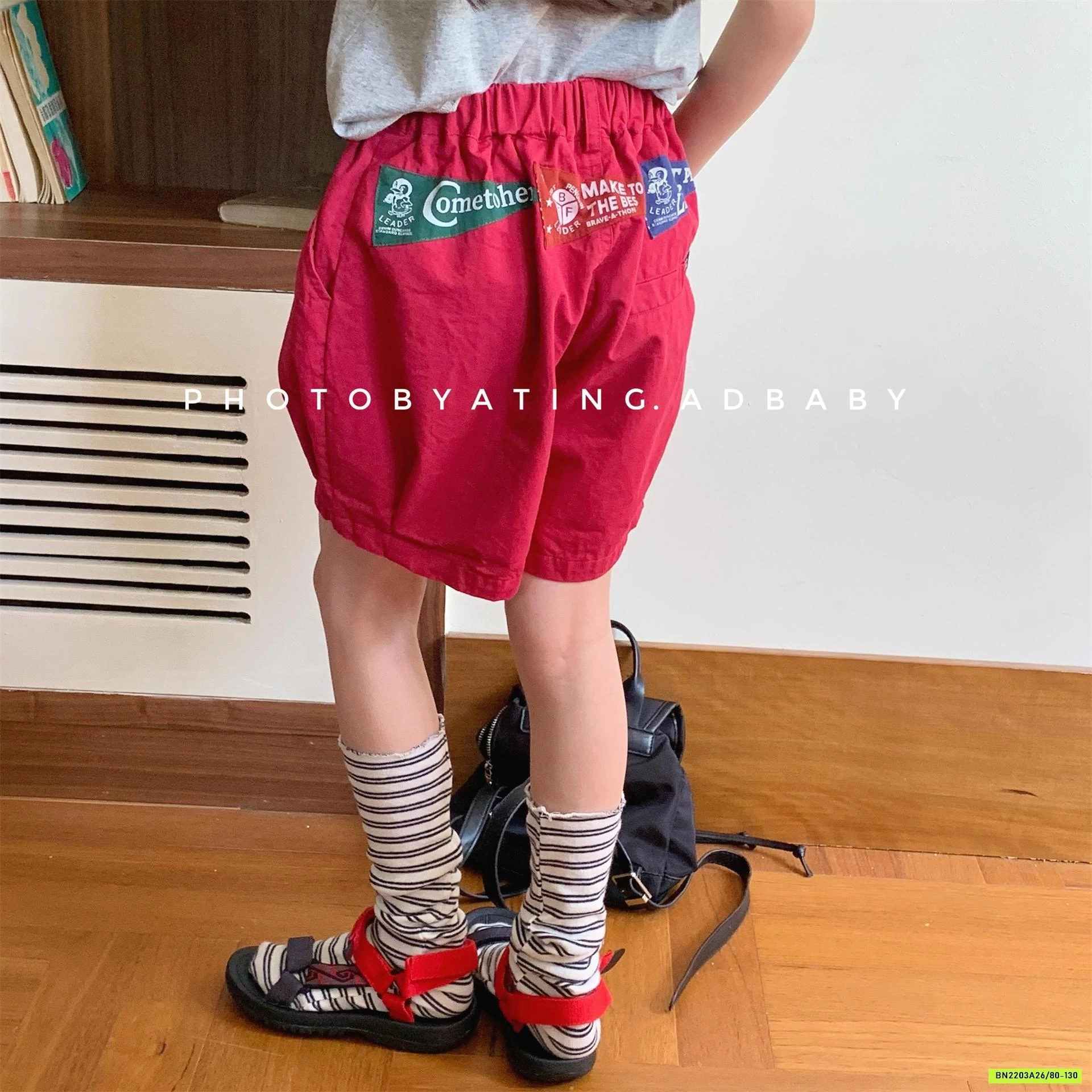 SHORT BÍ GẮN CHỮ MÔNG 6290 ADBABY