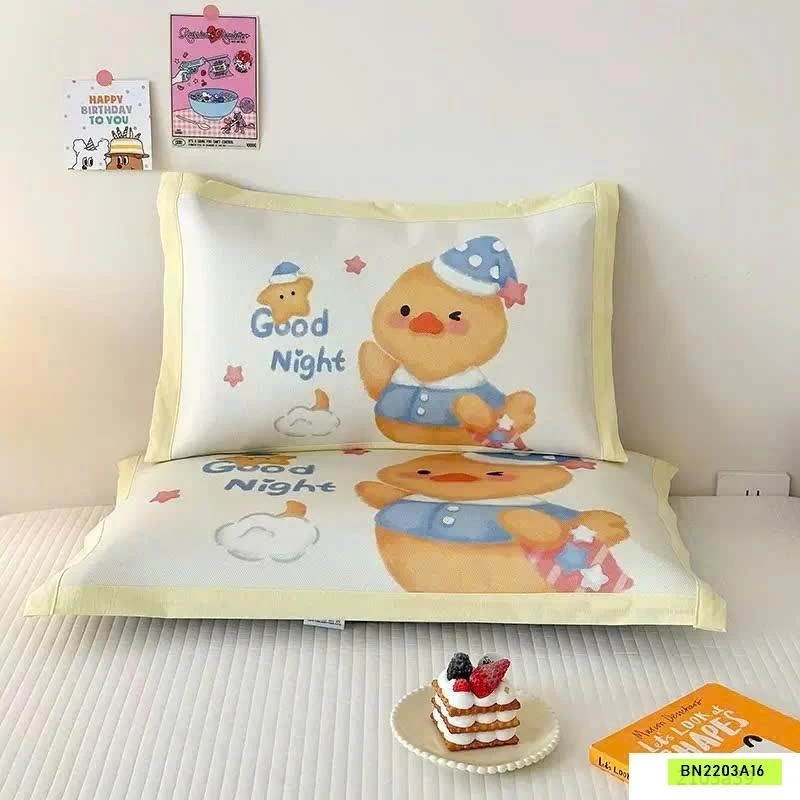 GỐI BĂNG LỤA NGỦ CHO BÉ