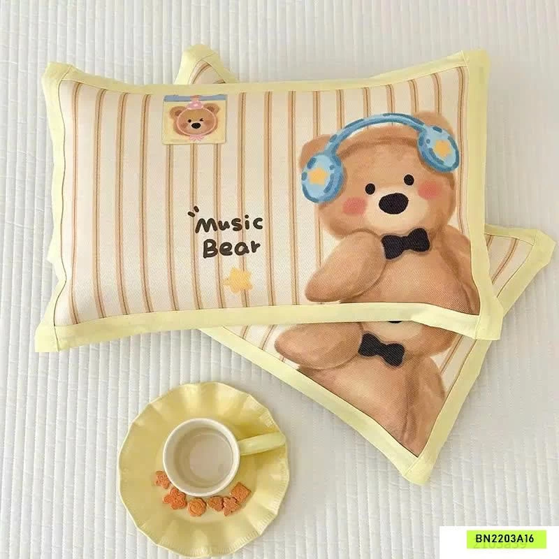 GỐI BĂNG LỤA NGỦ CHO BÉ