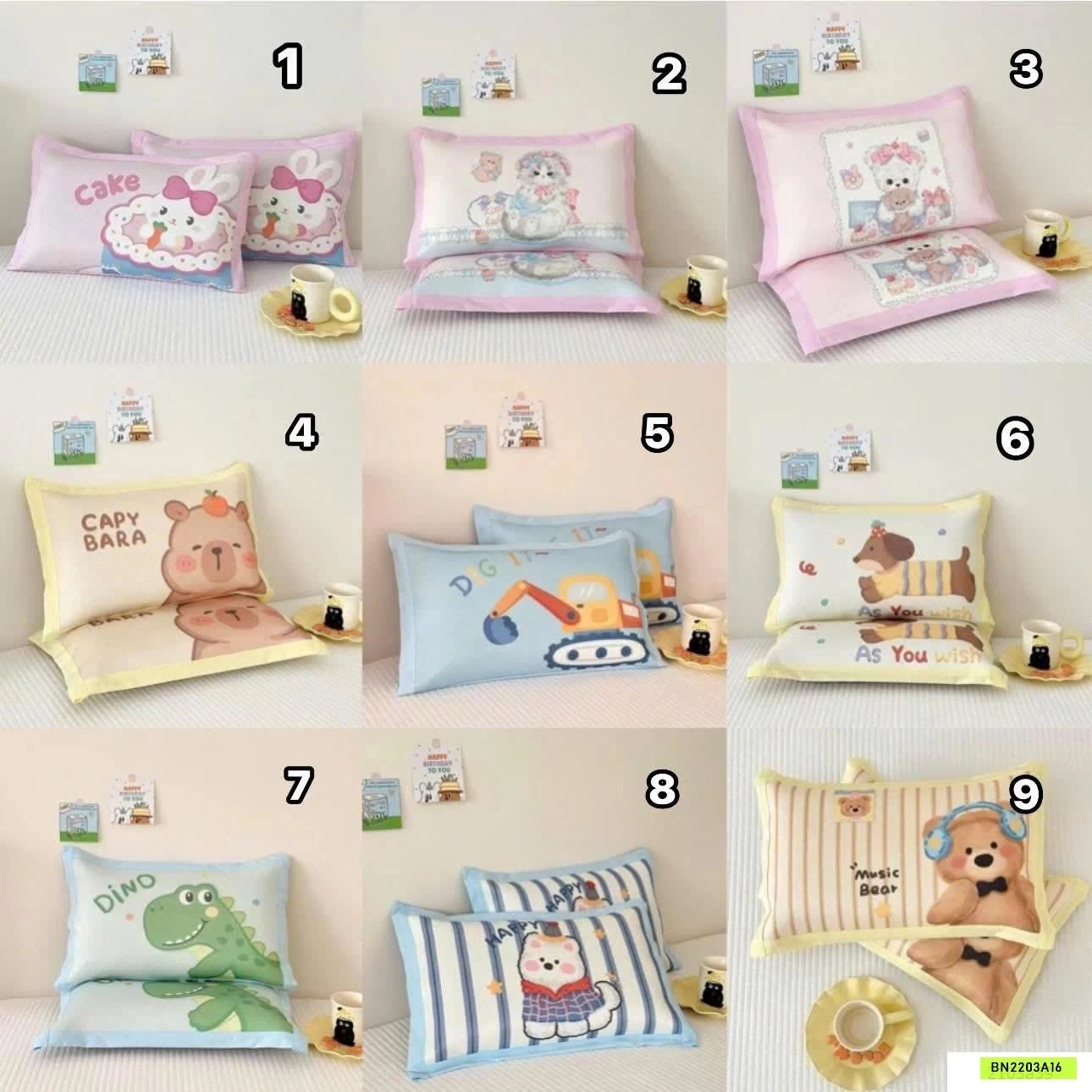 GỐI BĂNG LỤA NGỦ CHO BÉ