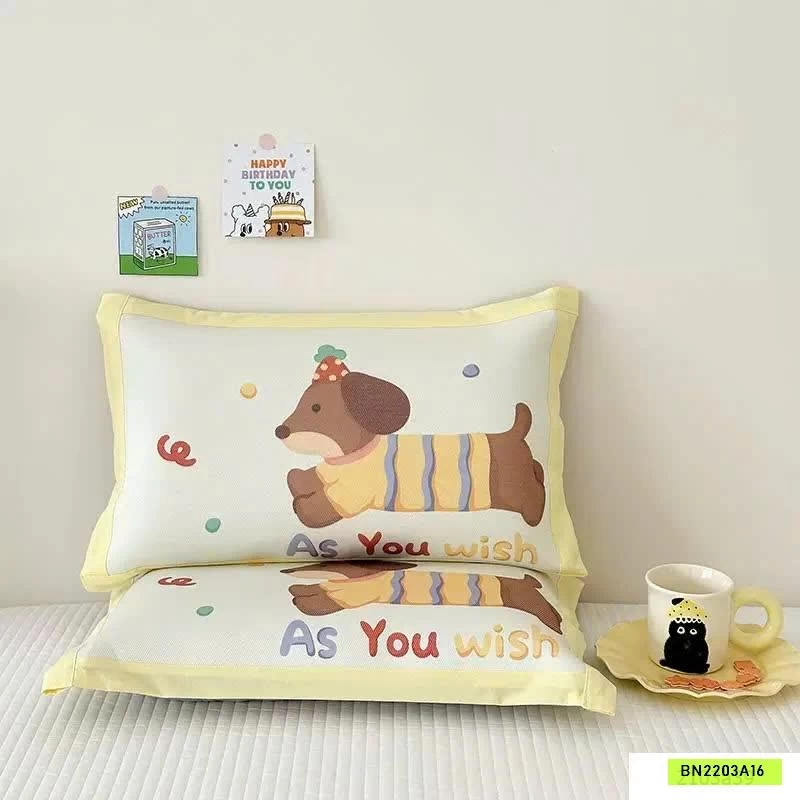 GỐI BĂNG LỤA NGỦ CHO BÉ