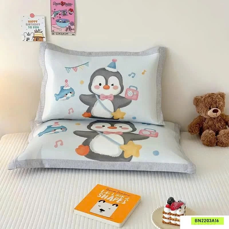 GỐI BĂNG LỤA NGỦ CHO BÉ