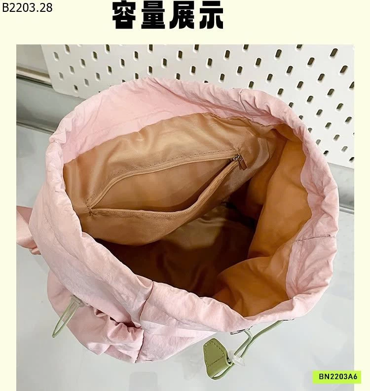 BALO VẢI HỌA TIẾT TRÁI CÂY CUTE