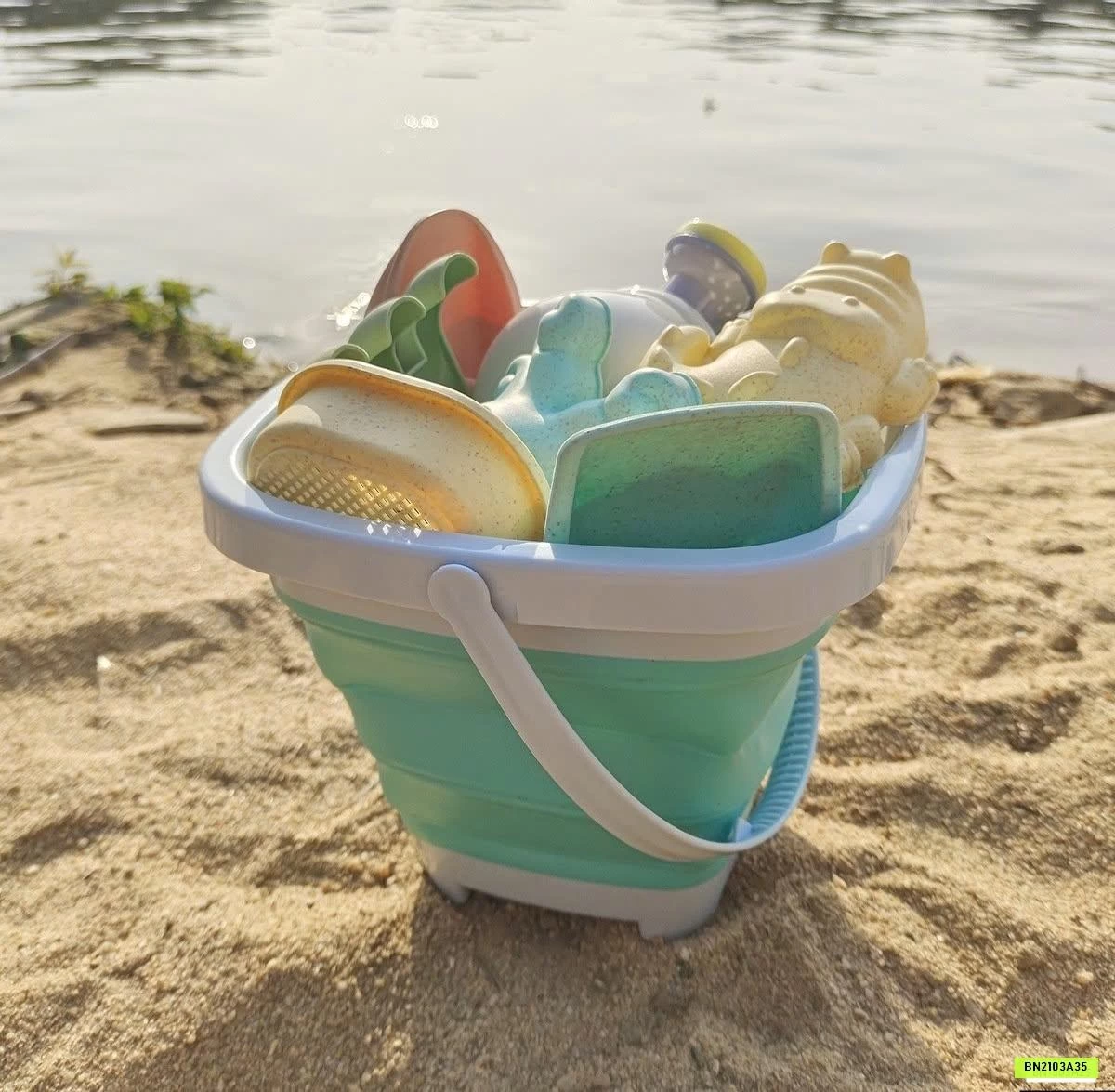 BỘ ĐỒ XÚC CÁT ĐI BIỂN