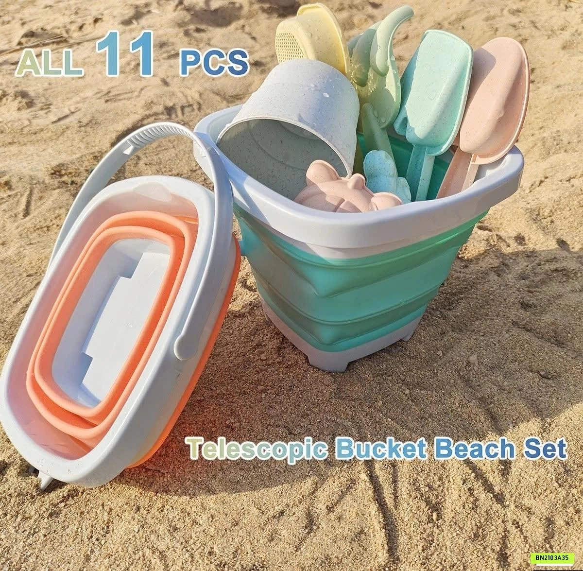 BỘ ĐỒ XÚC CÁT ĐI BIỂN