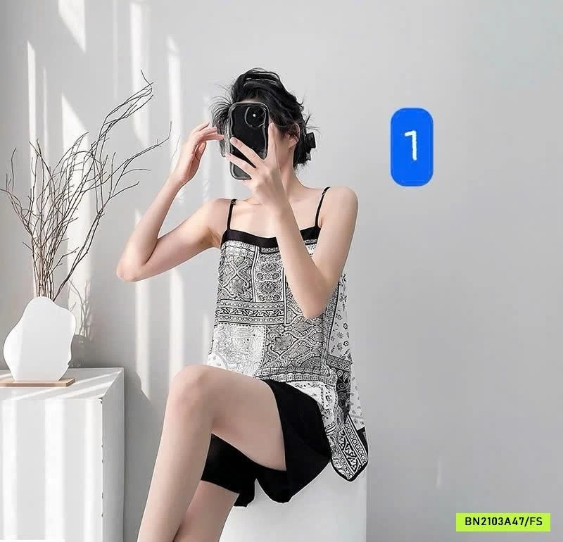 BỘ MẶC NHÀ 2 DÂY MÙA HÈ