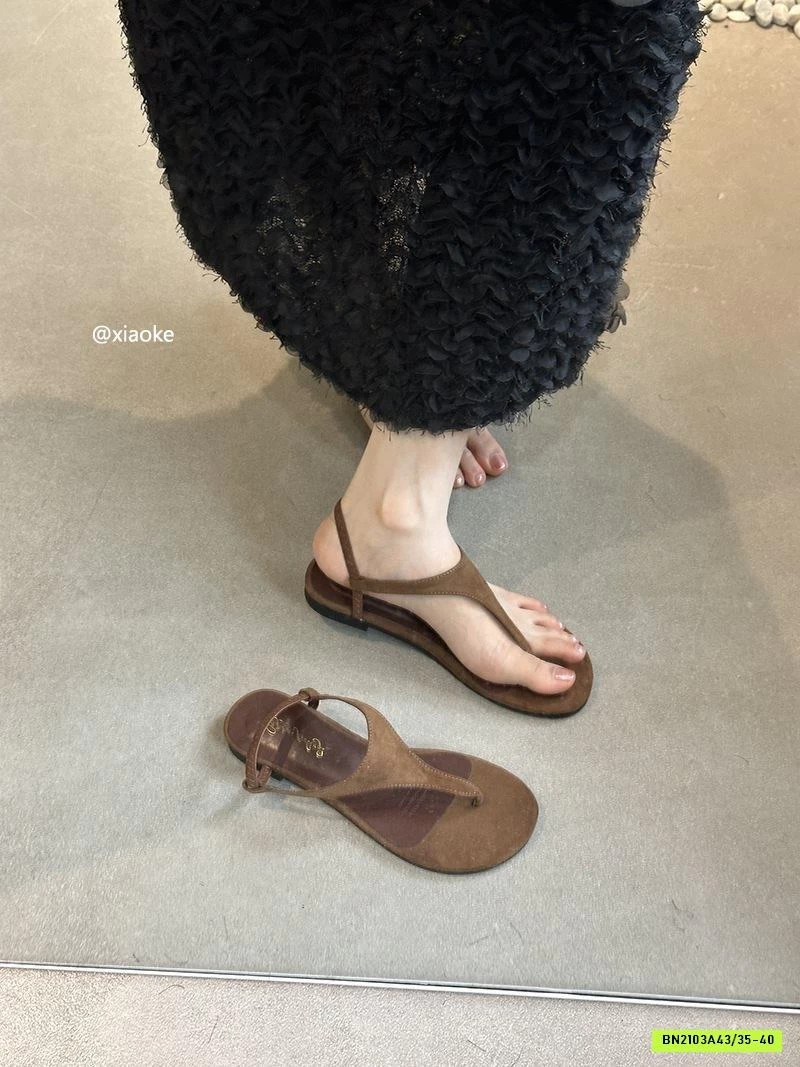 SANDAL XỎ NGÓN QUAI MẢNH