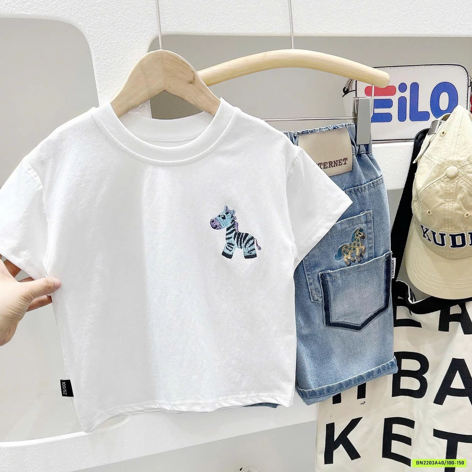 ÁO PHÔNG MIX SHORT NGỰA KACADY