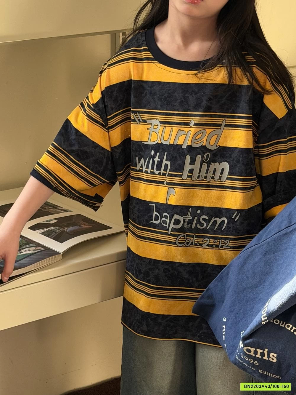 ÁO THUN KẺ CHỮ KUMAIKIDS