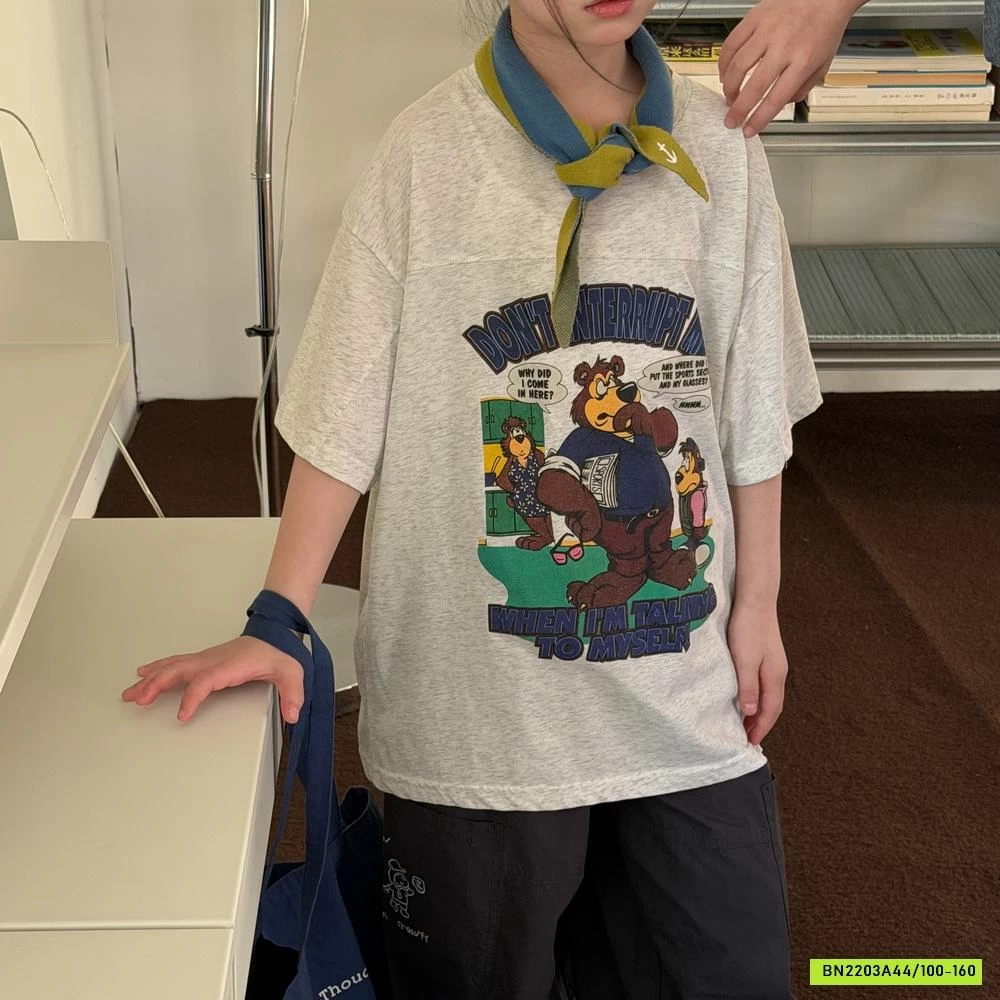 ÁO THUN GẤU KUMAIKIDS