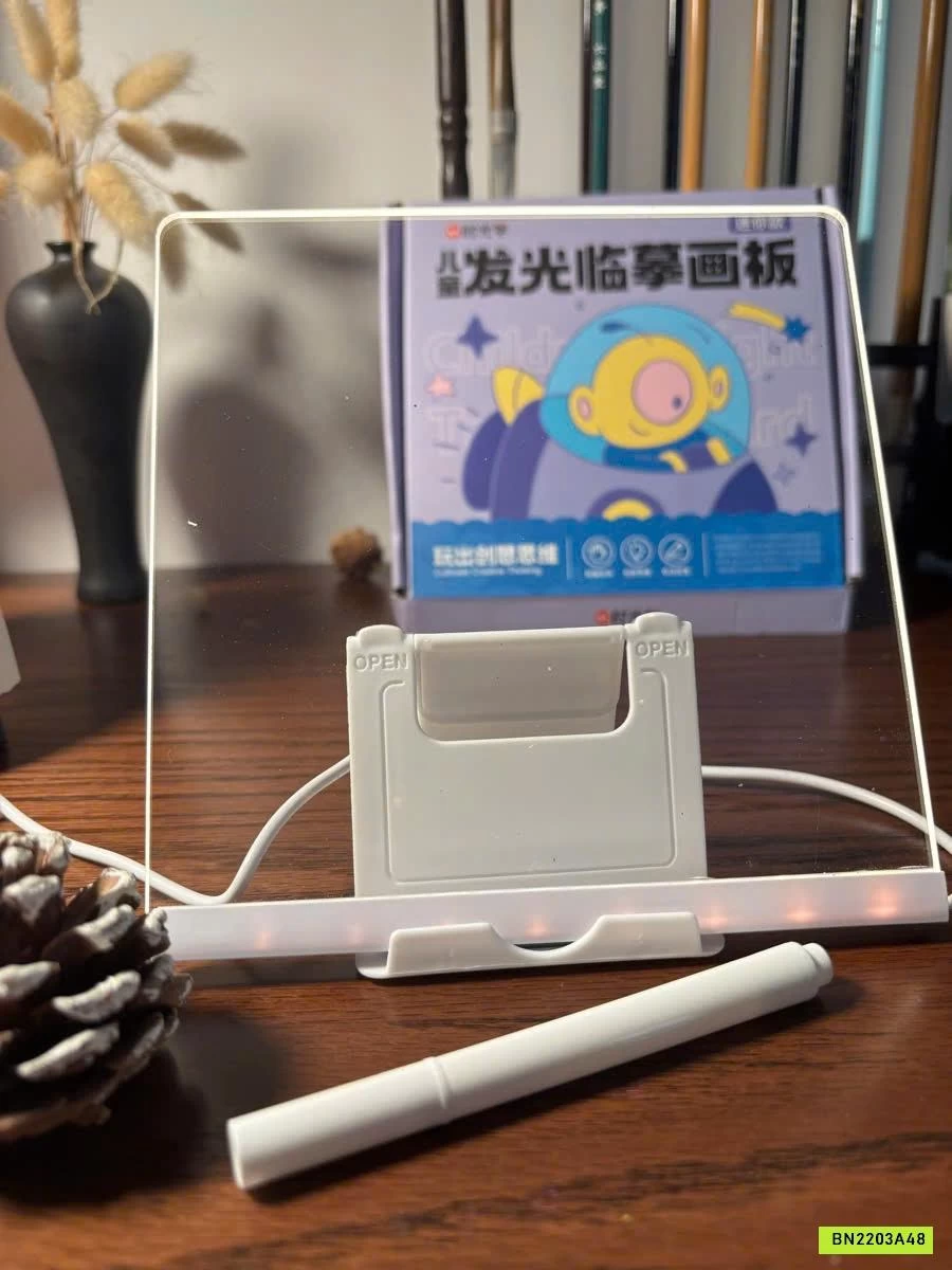 BẢNG VẼ DẠ QUANG KẾT HỢP ĐÈN LED