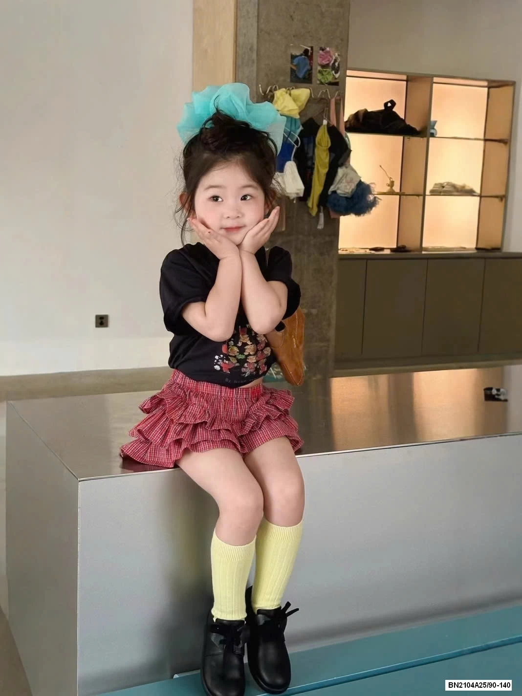 SÉT ÁO XÁM MIX CV CARO ĐỎ