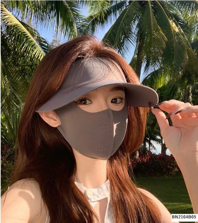 SÉT KHẨU TRANG + MŨ CHỐNG NẮNG