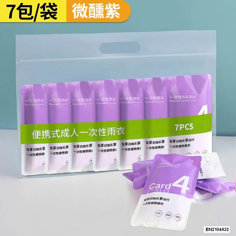 SET 7 ÁO MƯA GIẤY SIÊU DAI