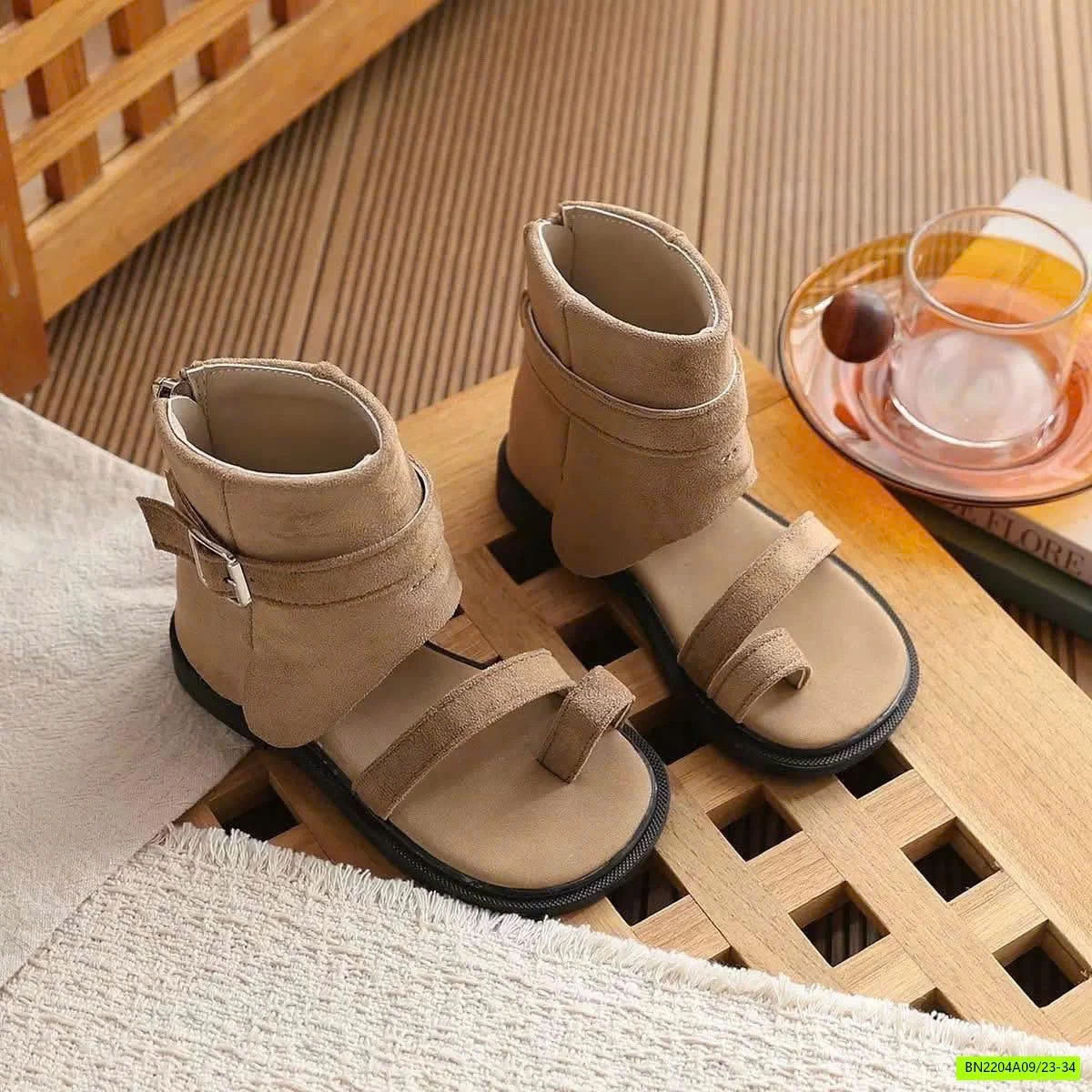 BOOT DA LỘN CỔ NGẮN XUẤT HÀN