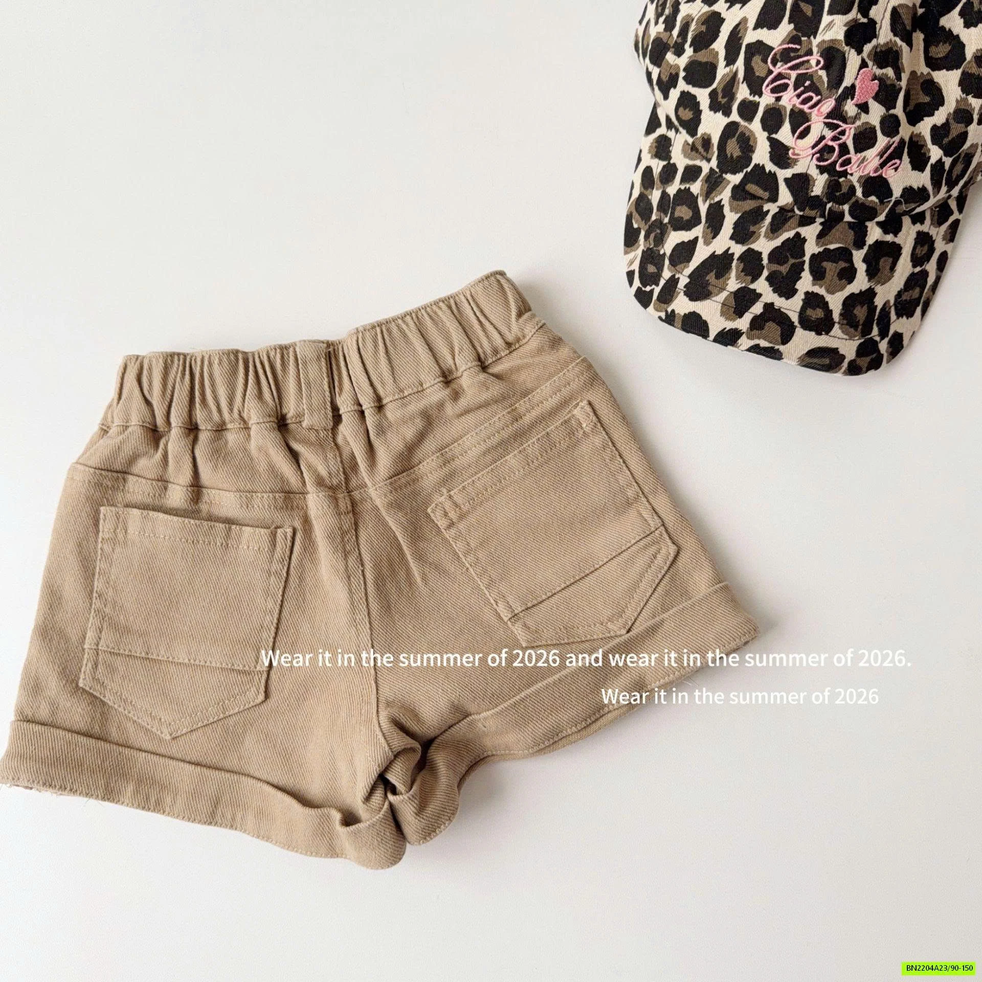 SHORT JEANS KHÓA GẤU T&QKIDS