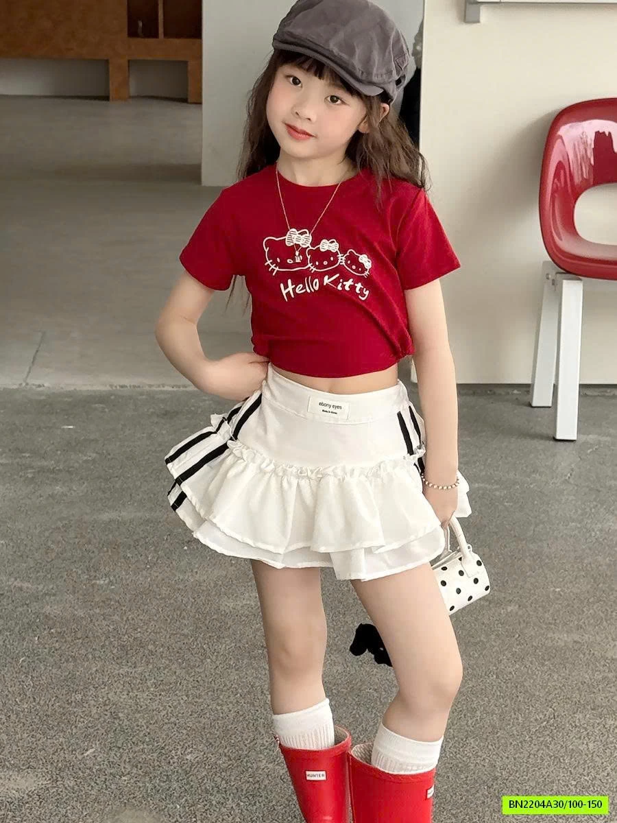 CROPTOP BUỘC DÂY YUKIDS