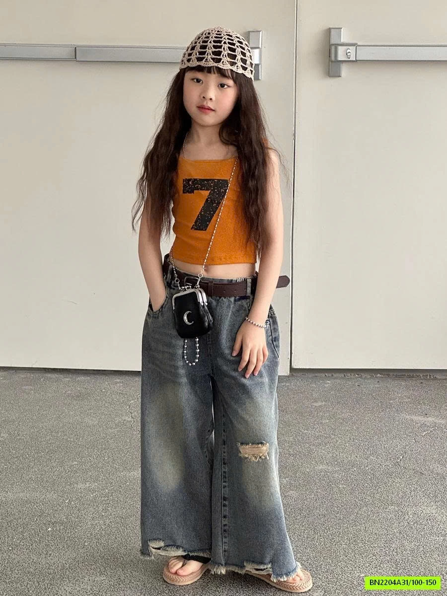 ÁO 2 DÂY SỐ 7 YUKIDS