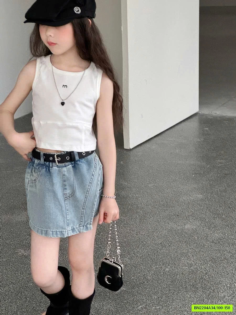 ÁO SÁT NÁCH CROPTOP YUKIDS