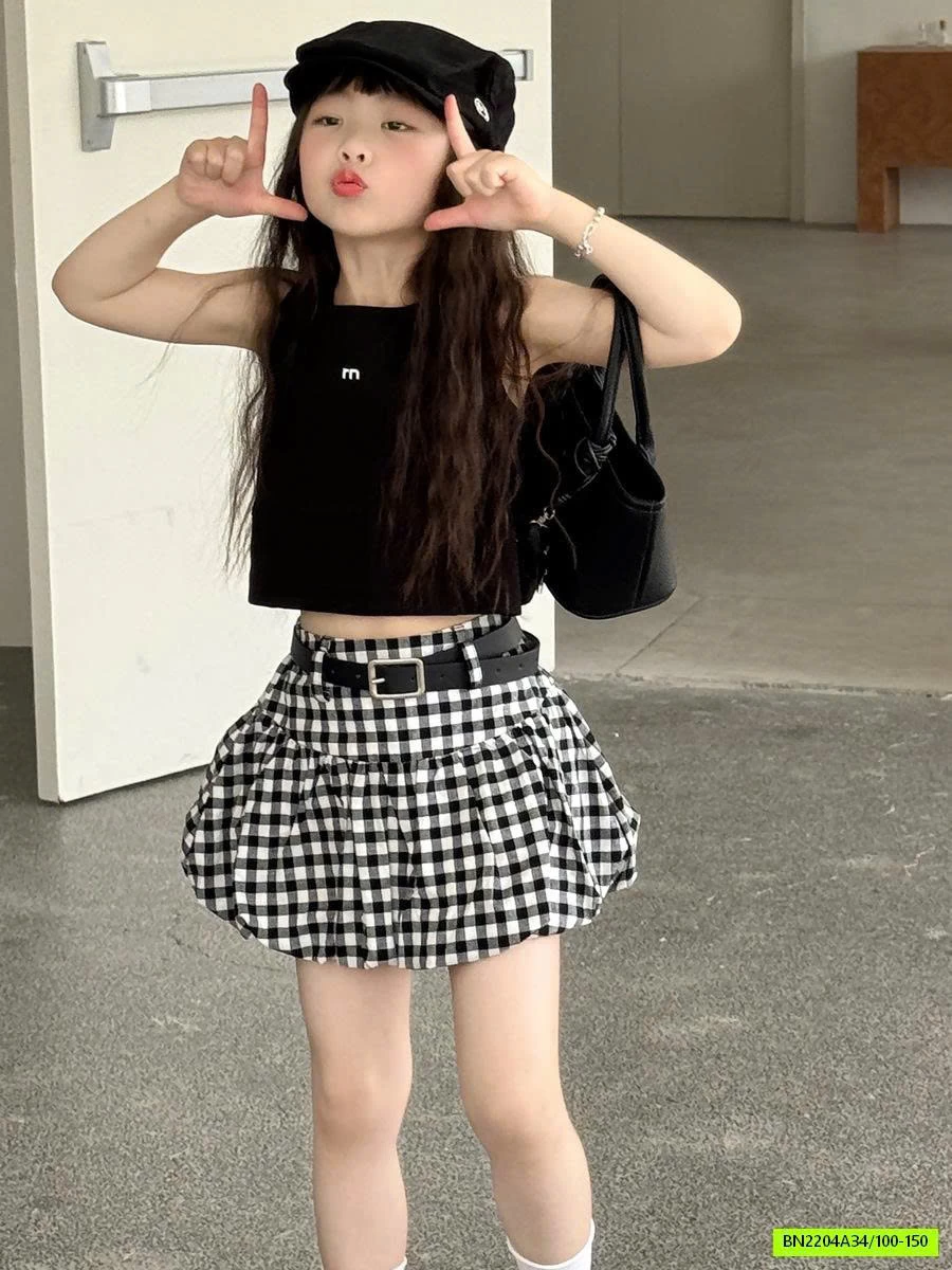 ÁO SÁT NÁCH CROPTOP YUKIDS