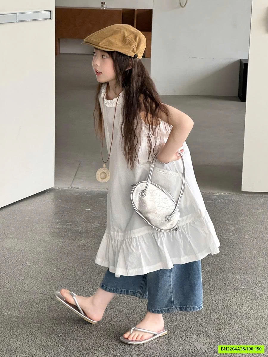 JEANS SUÔNG RÁCH GỐI YUKIDS