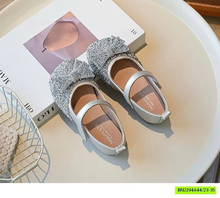 GIÀY BÚP BÊ CÔNG CHÚA NƠ BLING BLING