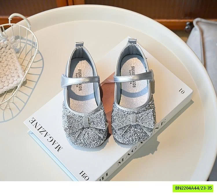 GIÀY BÚP BÊ CÔNG CHÚA NƠ BLING BLING