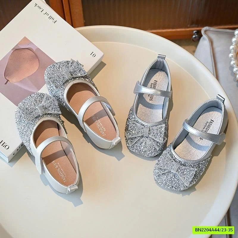 GIÀY BÚP BÊ CÔNG CHÚA NƠ BLING BLING