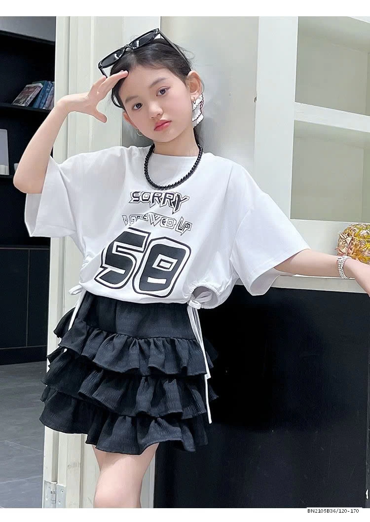 ÁO THUN SỐ 58 MIX CV TẦNG BÈO